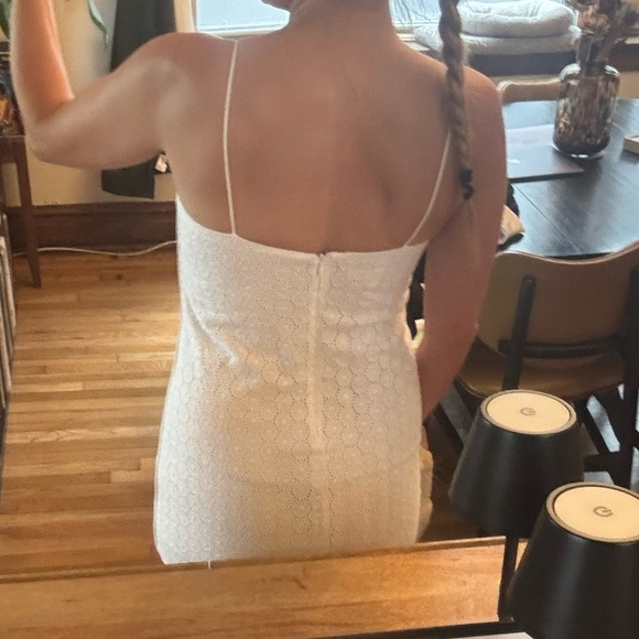 Rag & Bone Cream Cotton Dress - Picture 3 of 9